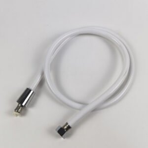 สายชำระ สายฝักบัวPVC ขนาด 1.2m สีขาวขุ่น สายPVC