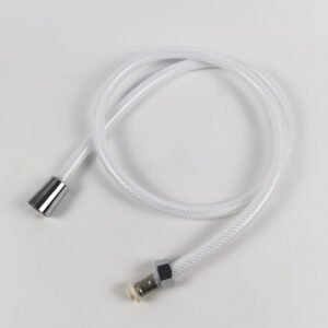 สายชำระ สายฝักบัวPVC ขนาด 1.2m สีขาวใส