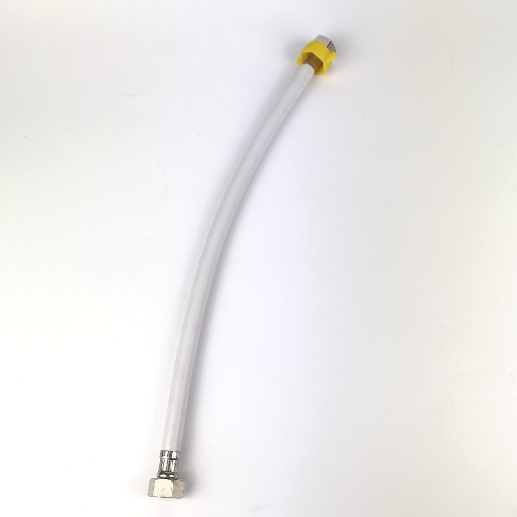 สายถักน้ำดีPVC สายถักน้ำดีใยเเก้ว เเป้นทองเหลือง - Image 3