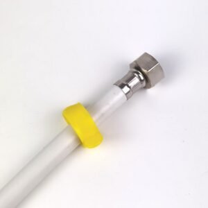 สายถักน้ำดีPVC สายถักน้ำดีใยเเก้ว เเป้นทองเหลือง
